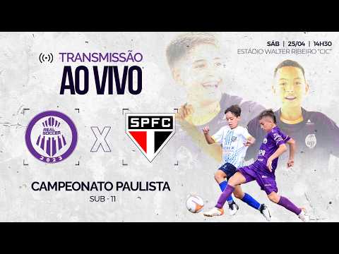 REAL SOCCER X SÃO PAULO F.C. - AO VIVO - CAMPEONATO PAULISTA SUB 11 | 2026