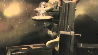 AlphaCentauri UFO Illuminated wall plaque.1