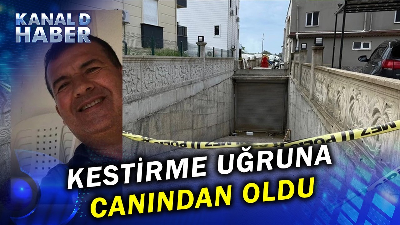 Amacı Kısa Yoldan Gitmekti... Kestirmeden Giderken Otopark Boşluğuna Düşüp Öldü