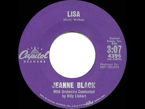 1960 HITS ARCHIVE: Lisa - Jeanne Black