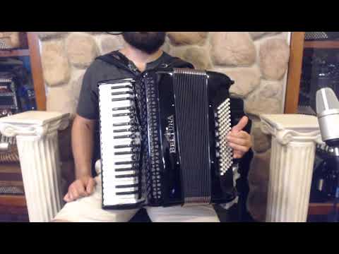 BELTSTUIV96MBK - Black Beltuna Studio IV Piano Accordion LMMM 37 96 $6499