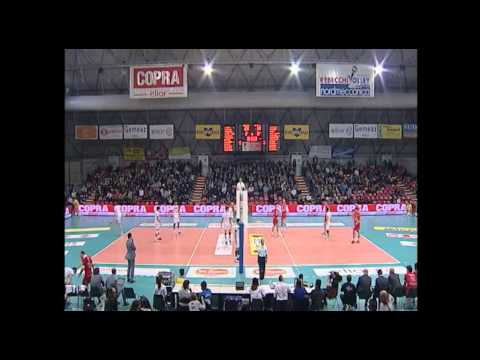 Serie A1 maschile (8a giornata) Piacenza - Molfetta 3-0