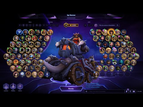 Sgt. Marreta Segura no Ponto! Vitória Rápida e Objetiva com Hammer! Heroes of the Storm Jogar Online