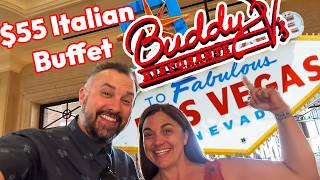 All You Can Eat Italian Buffet & Bottomless Drinks in Las Vegas at Buddy V's