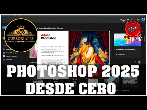 CURSO DE PHOTOSHOP 2025 DESDE CERO - EN UN VIDEO - MÁS DE 11 HORAS DE CURSO