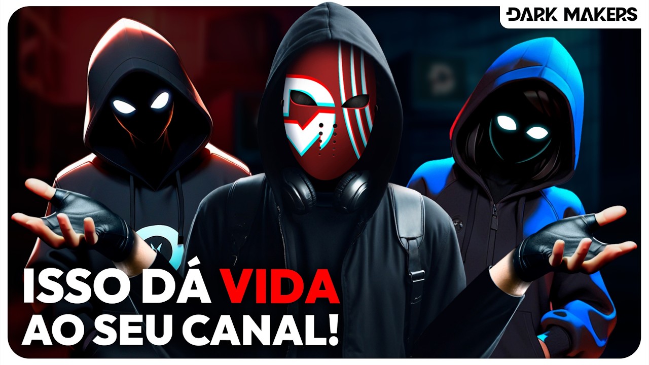 Como fazer Personagens Animados do Zero para o seu Canal Dark - Aula Gratuita