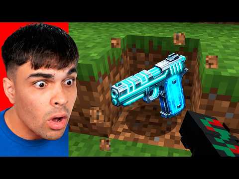 Minecraft pero los Drops son SUPER ARMAS!