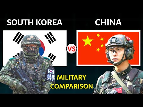 South Korea vs China Military Power Comparison 2025
