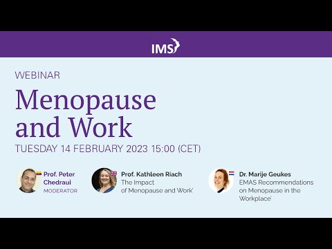 video:Menopause and Work