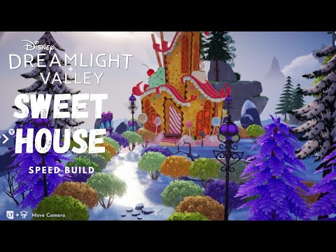 Sweet House Speed Build | Dreamlight Valley