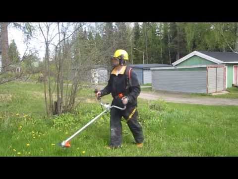 Pihojen raivaukset  Stihlin raivaussaha FS 260 C Talonmiespalvelu Tampere