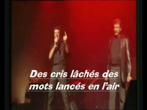 PATRICK BRUEL et JOHNNY HALLYDAY....Et puis je sais ( 2001 )