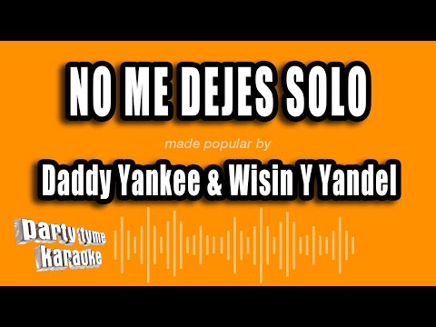 No Me Dejes Solo - Pistas De Reggaeton