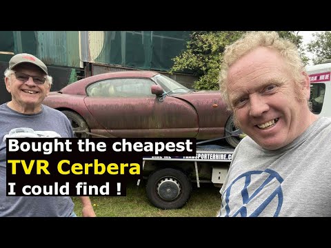 I bought the cheapest TVR Cerbera in the UK !!