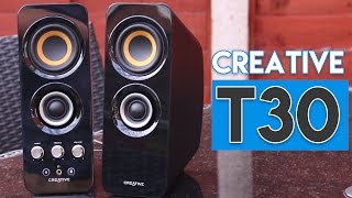 Video thumbnail for Creative T30 Bluetooth 2.0 Speaker Review [AMAZING BASS WITH NO SUB-WOOFER?!] by GeekaWhat