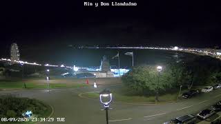 Llandudno North Parade from Min y Don Llandudno live webcam