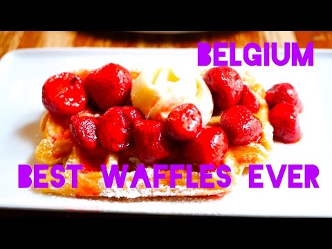 Brussels Belgium: The Best Waffles in the World!