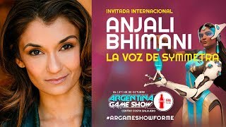 Anjali Bhimani, la voz de Symmetra en #ArGameShowForMe 2018!