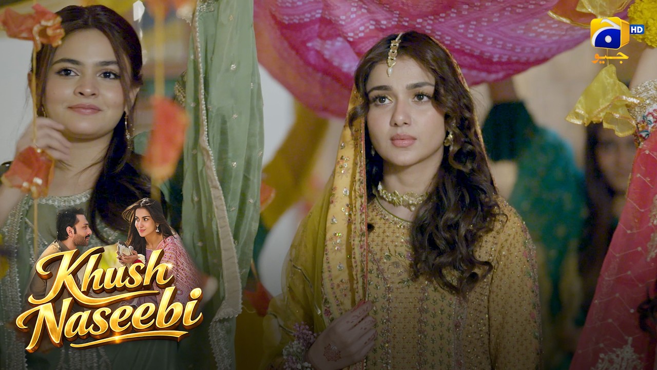 Mehndi Vibes With Narmeen ✨ || Khush Naseebi || Har Pal Geo