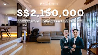 Beautiful 3-storey terrace house with resort living vibes! | Villa Verde | JNA Unlocked 106