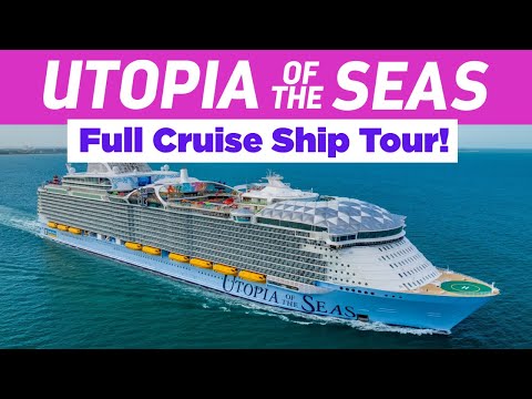 Utopia of the Seas Full Cruise Ship Tour