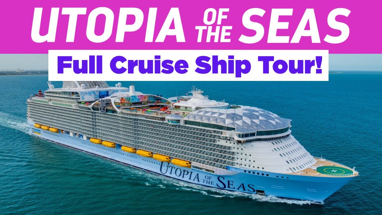 Utopia of the Seas Full Cruise Ship Tour
