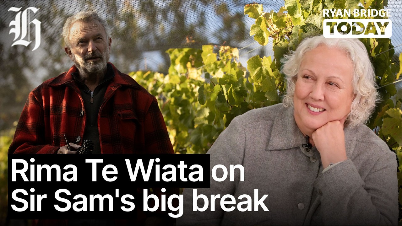 Sir Sam Neill's Wilderpeople co-star, Rima Te Wiata, on Neill's big break | Ryan Bridge TODAY