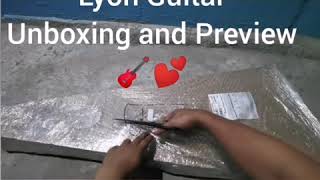 Video thumbnail for Lyon Guitar by Washburn Unboxing and Preview (bought from lazada) by G1-Gab Alday Alday