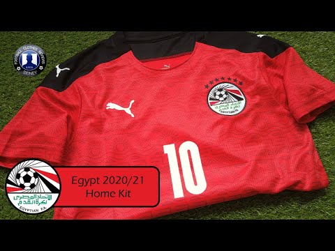 🇪🇬PUMA Egypt 2020/21 Mo Salah Home Kit Unboxing + Try on! #Salah #Egypt