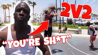 BIGGEST TRASH TALKER GETS EXPOSED AT VENICE BEACH!