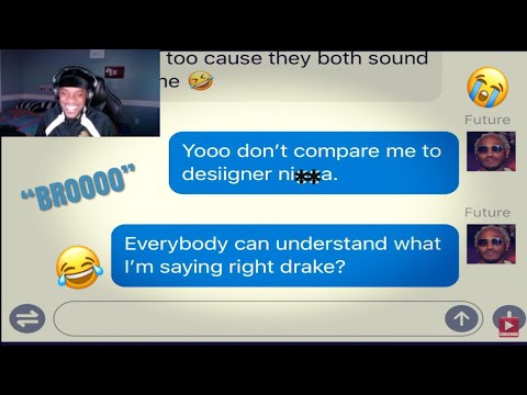 ScumTk Reacts To If Rappers Had A Group Chat Pt.2 (Ft. Lil Tecca, Future, Drake, etc) 🤣