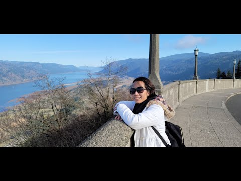 Columbia River Gorge: Road Trip Via Vista House & Multnomah : Oregon State, USA.