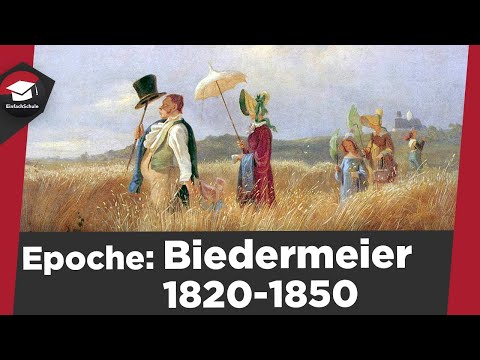 Biedermeier explained simply - Literary period (1820-1850) - Worldview, language, representatives...