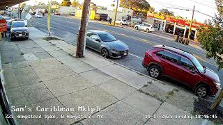 Sam's Caribbean Marketplace Live Webcam of Hempstead Tpke, West Hempstead, NY (Long Island)