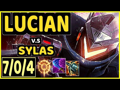 DIPLEX (LUCIAN) vs SYLAS - 7/0/4 KDA MID CHALLENGER GAMEPLAY - EUW