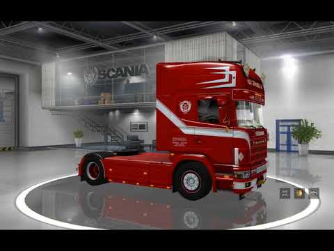 [ETS2]Euro Truck Simulator 2 Scania 124L Weeda Nederland Style