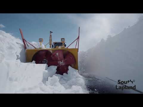 Snöskottning Vildmarksvägen