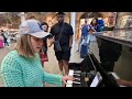IMPROVISATION AT THE TRAIN STATION IN LONDON Adele Turning Tables Allie Sherlock