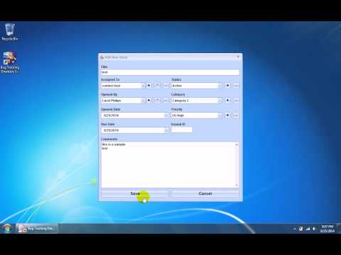 Bug Tracking Database Software