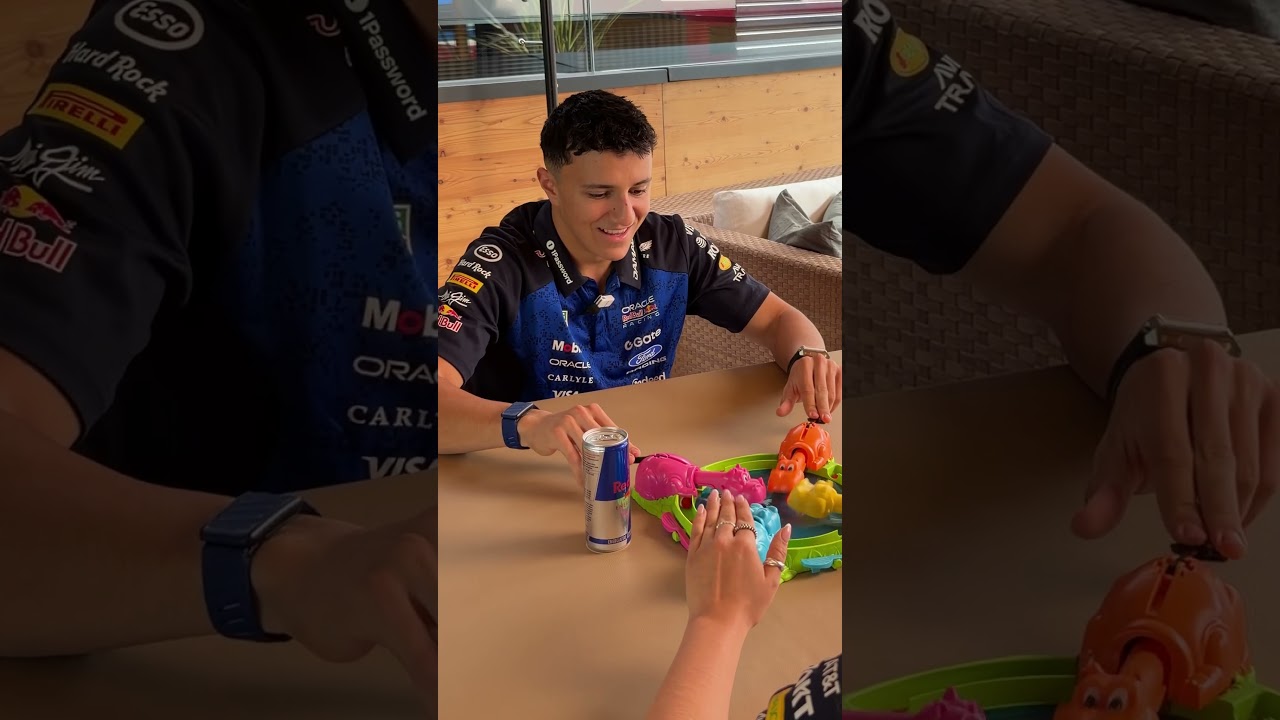 Hungry Hungary hippos 👀🦛 #F1 #RedBullRacing #HungarianGP