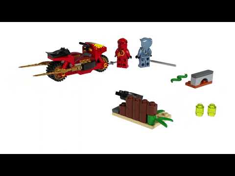 Конструктор LEGO NINJAGO Мотоцикл з мечами Кая 71734 Прев'ю 11