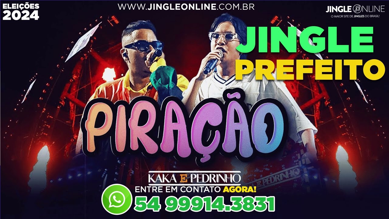 Jingle Vereador - Piração - Eleições 2024
