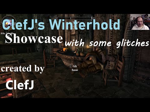 ClefJ's Winterhold & Daggerfall Music for Main Menu | SkyrimSE Showcase