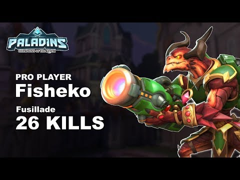 Fisheko Drogoz 26 KILLS!! Paladins Pro (Fnatic) Ranked Gameplay 1440p High Quality Video