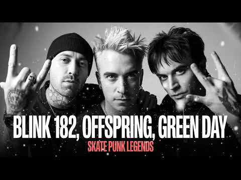 🔥 Legends Skate Punk – Punk Rock Remix [90s, 2000s]  Blink-182, The Offspring & Green Day AI Remix