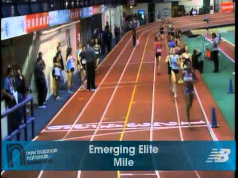 Girls Mile EE Heat 2 - New Balance Indoor Nationals 2011
