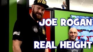 How tall is Joe Rogan Real Height Revealed! 😵