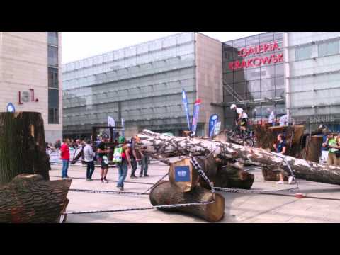 World Champion Abel Mustieles UCI 2014 Trials World Cup in Krakow