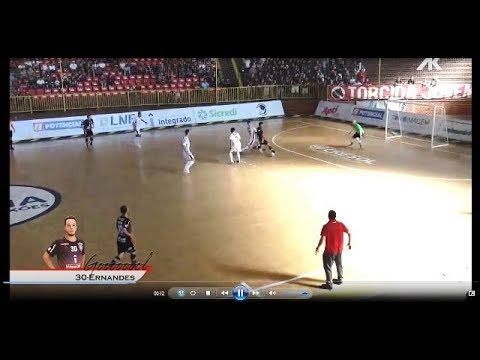 230619 Gols de ACMF 2, Atlântico de Erechim 1 pela Liga Nacional de Futsal