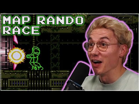 YOU WENT TOO FAR | Map Rando Race | Super Metroid